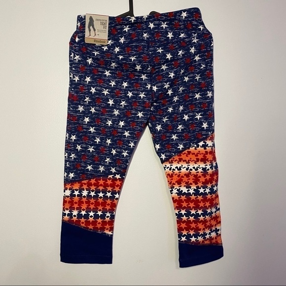 Nwt Reebok Stretch Cotton Tight Fit Legging - Picture 9 of 9